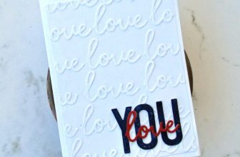 Création d’un arrière-plan avec Word ou Alpha Dies – Stamping Imperfection